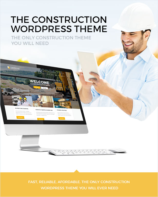 Construction - WordPress Theme