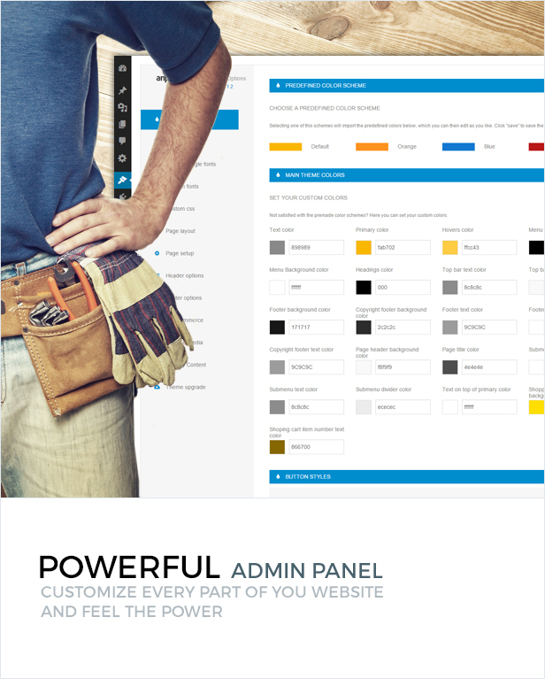 Construction - WordPress Theme