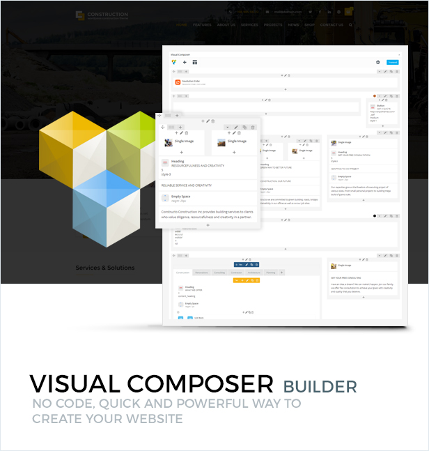 Construction - WordPress Theme