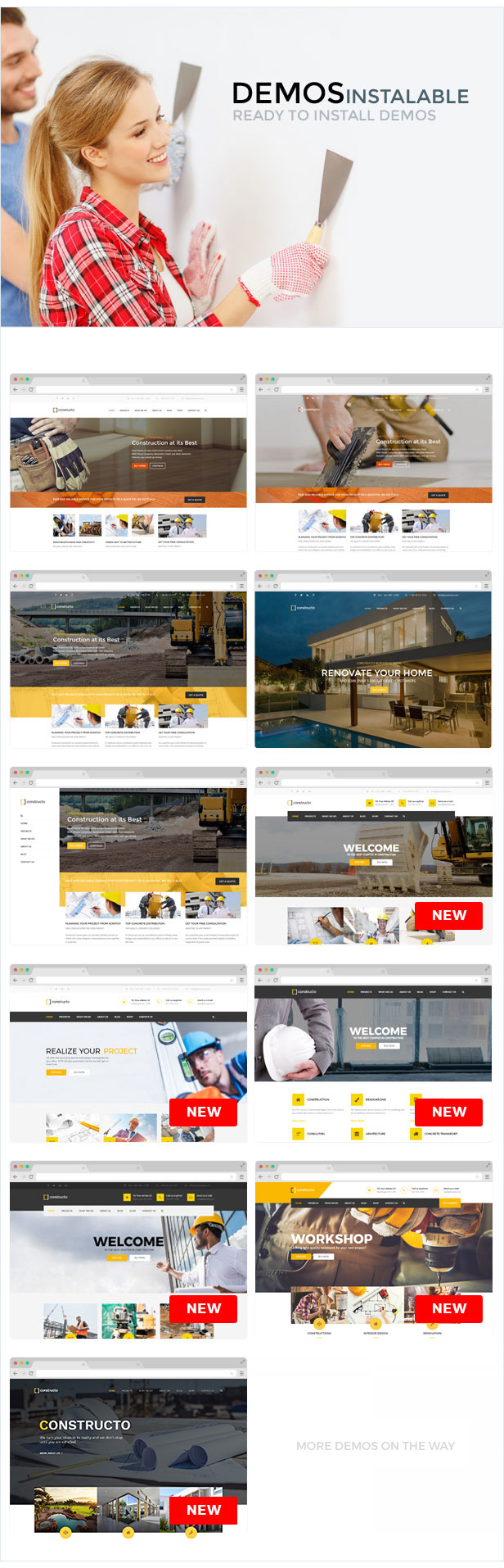 Constructo - Construction WordPress Theme - 9