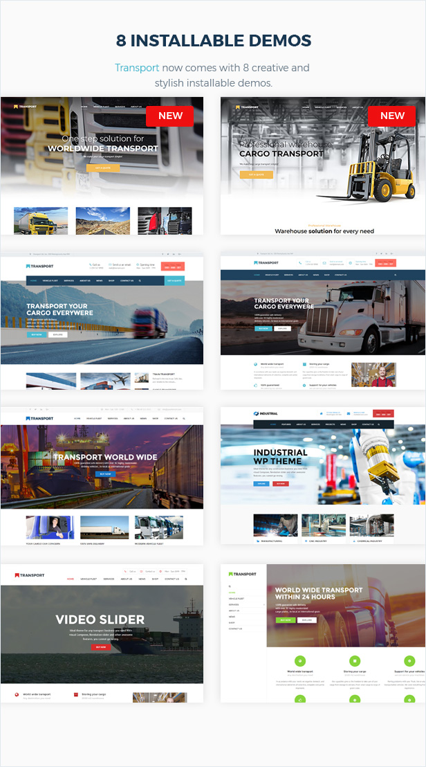 Transport - WP Transportation & Logistic Theme - 3